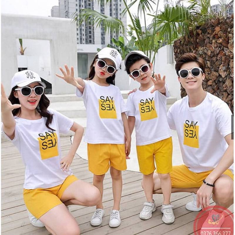 Áo thun đồng phục đi biển Mẫu B06