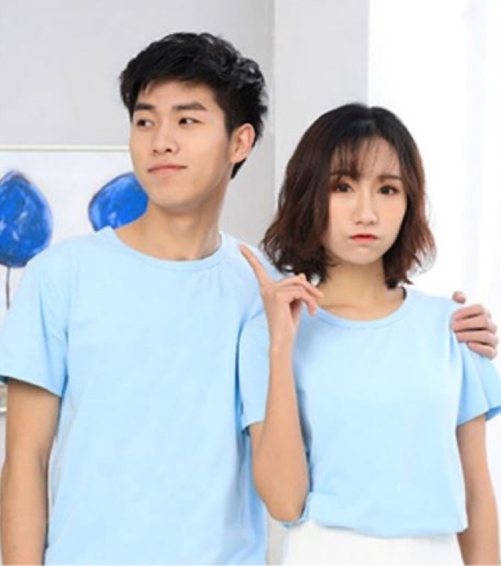 Áo thun đồng phục cổ tròn - Mẫu 5
