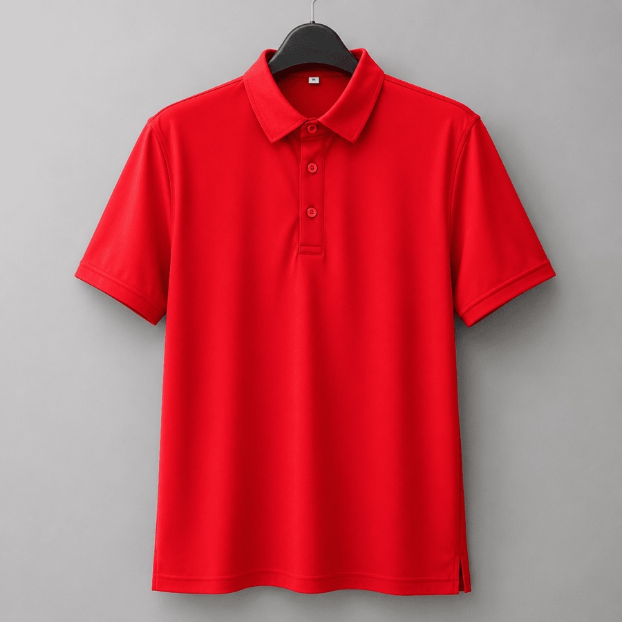 Áo Polo Đồng Phục Màu Đỏ