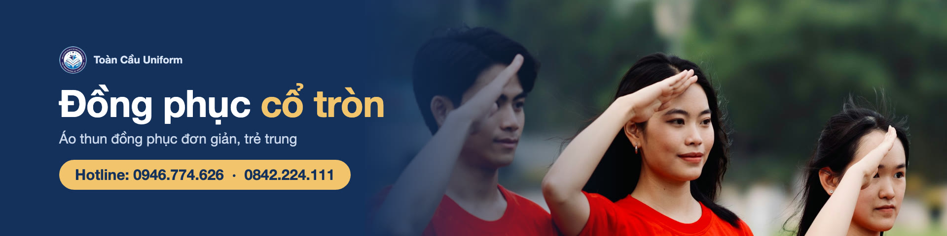 Đồng phục cổ tròn